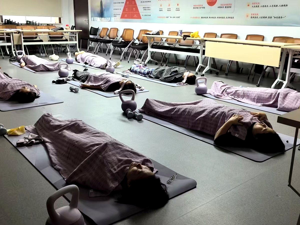 呼吸睡眠课课堂实拍三